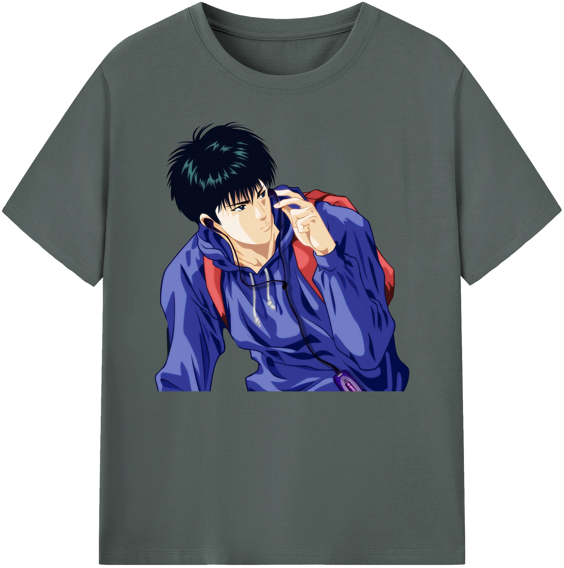 （画像用） SLAM DUNK／スラムダンク 綿100％ メンズ半袖Tシャツ｜肌触りやわらか＆通気性